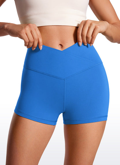 Butterluxe V Cross Waist Short 3"