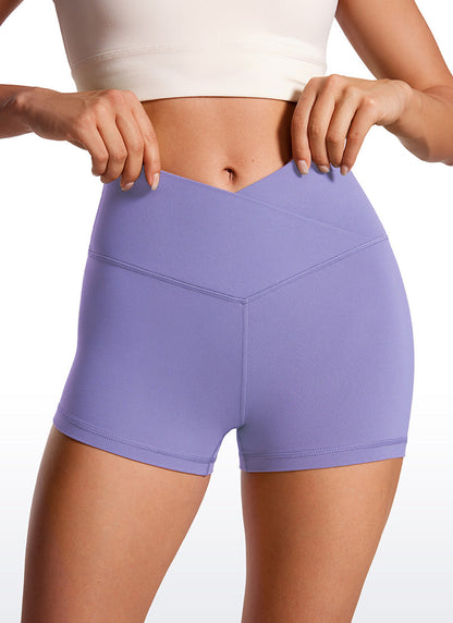 Butterluxe V Cross Waist Short 3"