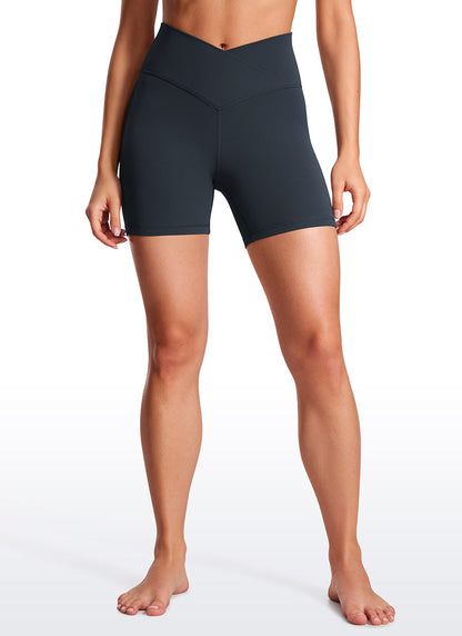 Butterluxe V Cross Waist Short 5"