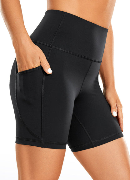 Brushed Nakedfeel Pocket Short 6''