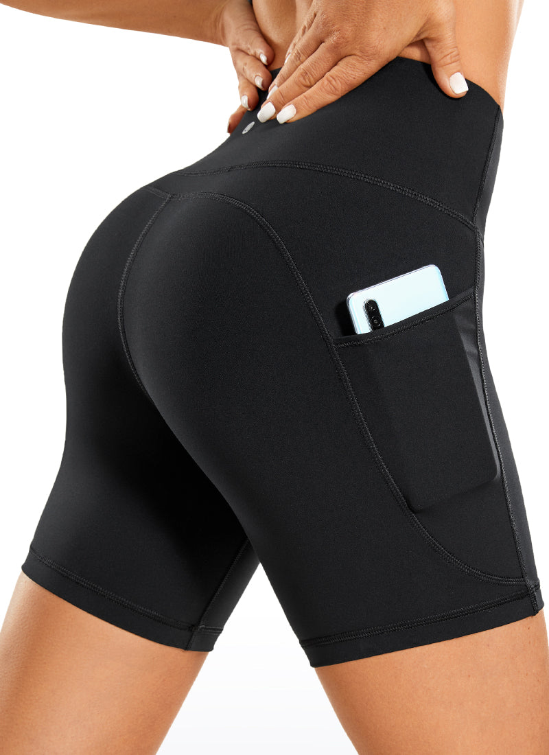 Brushed Nakedfeel Pocket Short 6''