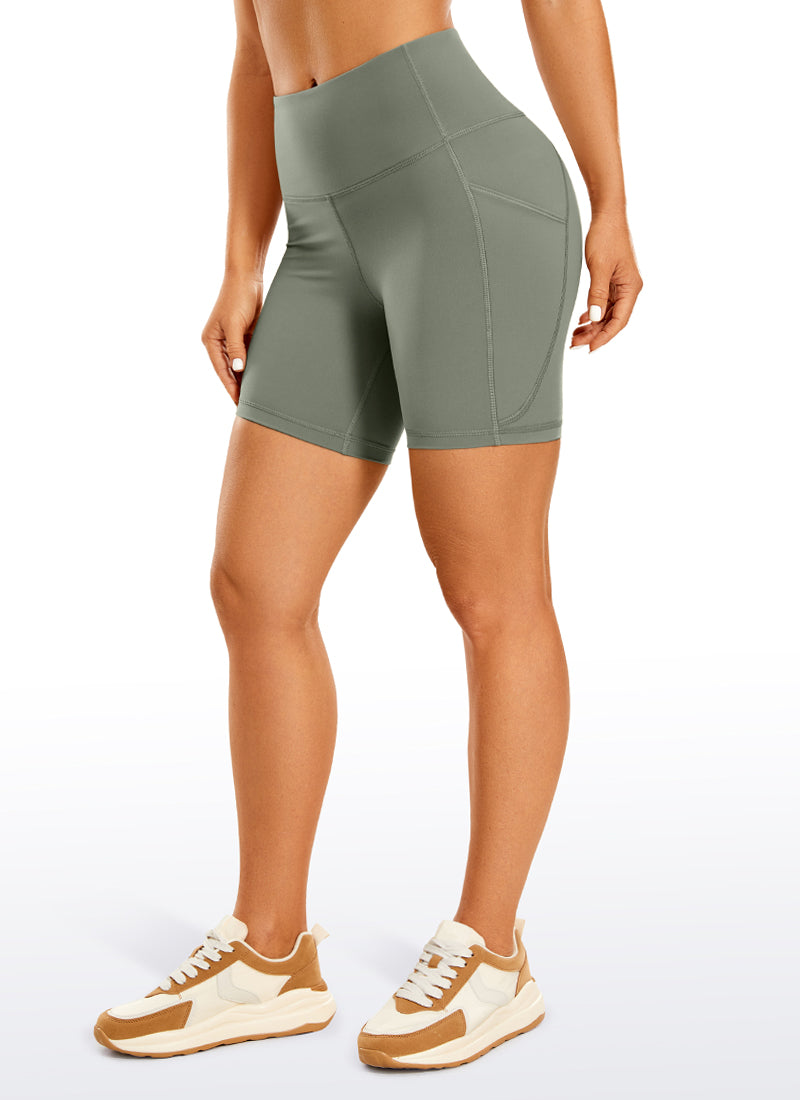 Brushed Nakedfeel Pocket Short 6''