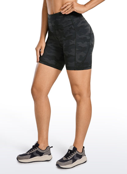 Brushed Nakedfeel Pocket Short 6''