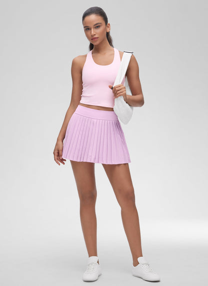 Butterluxe Cropped Racerback Tank