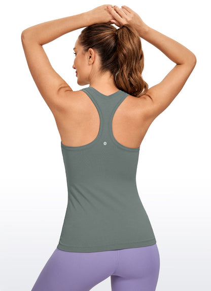 Butterluxe Hip Length  Racerback Tank