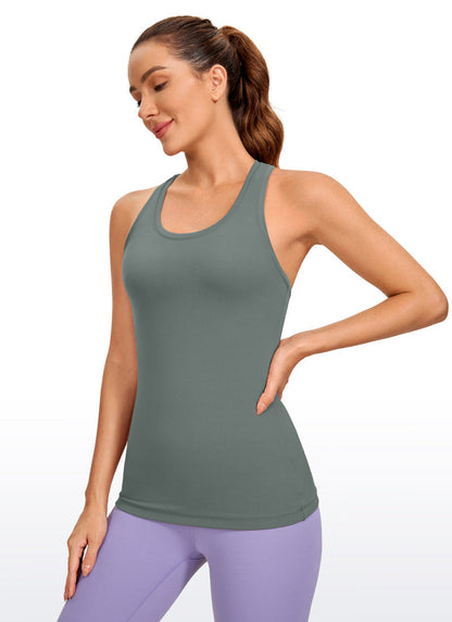 Butterluxe Hip Length  Racerback Tank