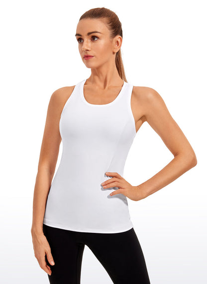 Butterluxe Hip Length  Racerback Tank