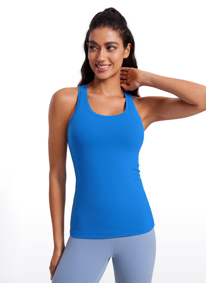 Butterluxe Hip Length  Racerback Tank