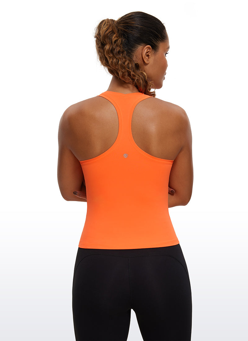 Butterluxe Racerback Waist Length Tank