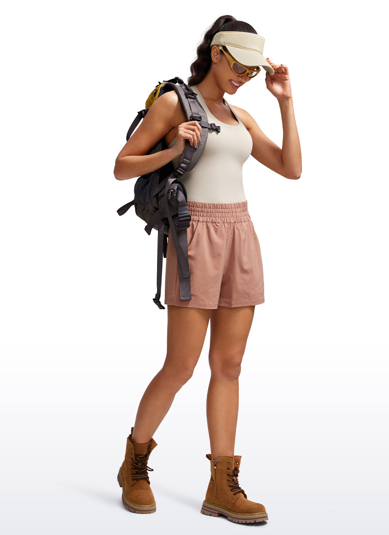 Butterluxe Racerback Waist Length Tank