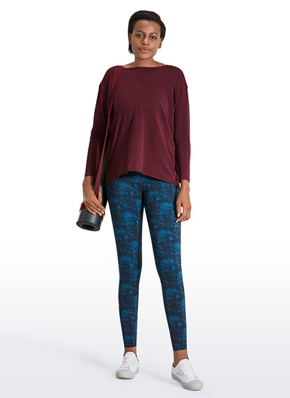 Pima Cotton Boat Neck Long Sleeve