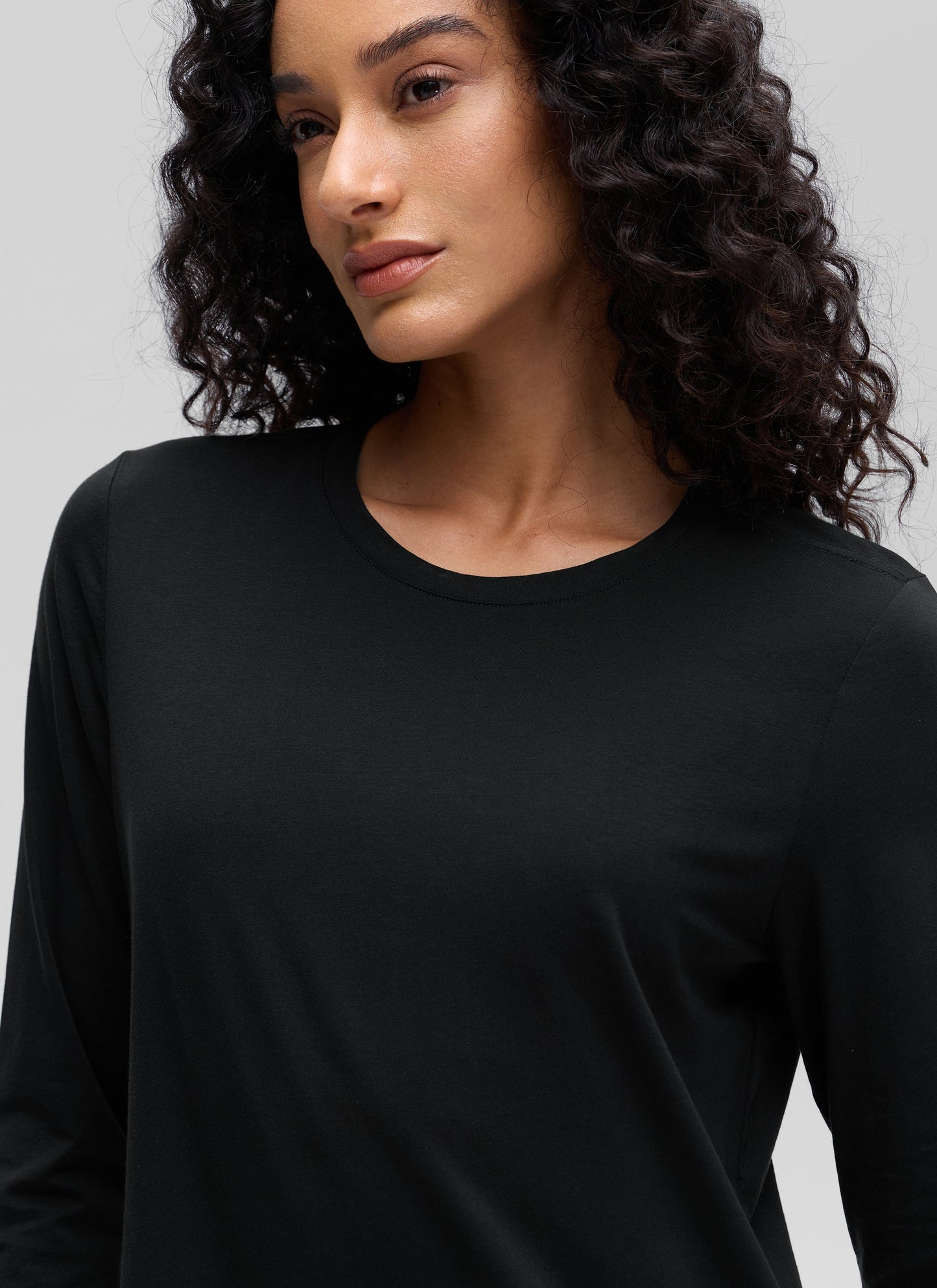 Pima Cotton Workout Long Sleeve