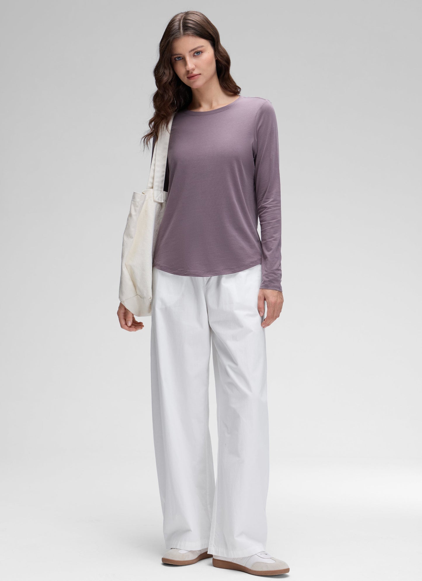 Pima Cotton Workout Long Sleeve