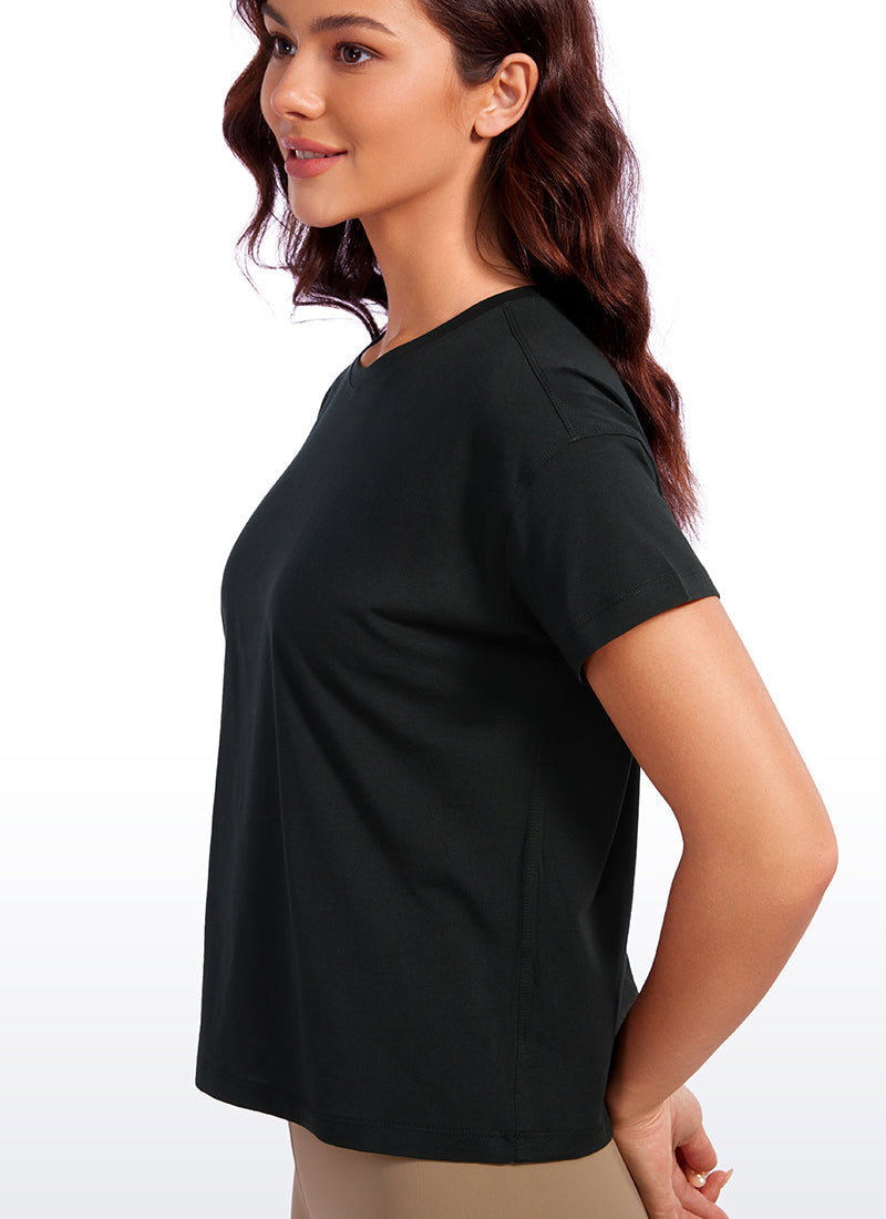 Pima Cotton Loose Fit Short Sleeve