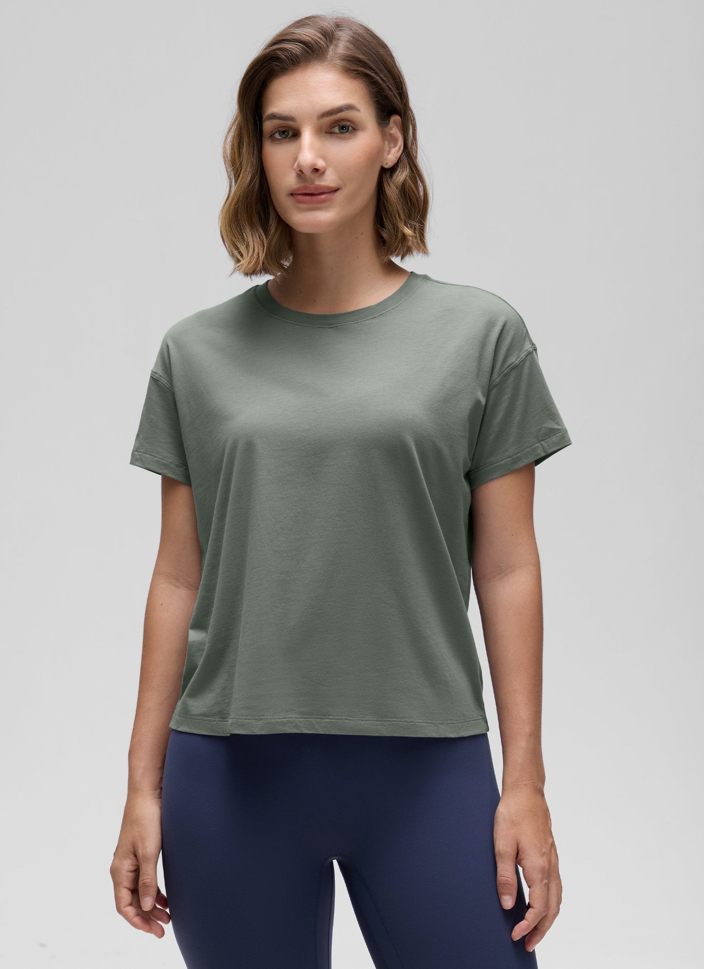 Pima Cotton Loose Fit Short Sleeve
