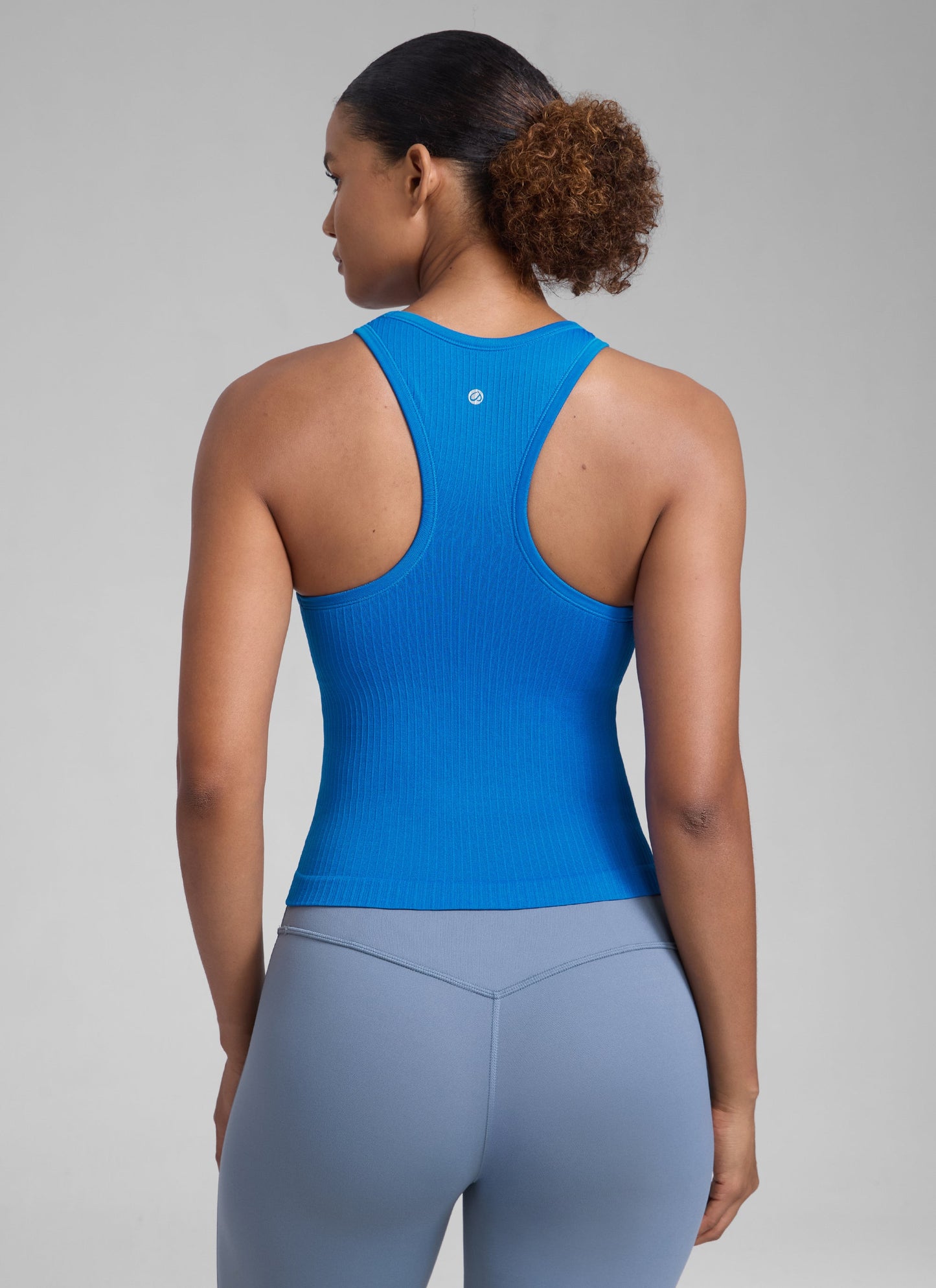 Seamless Racerback Hip Length Tank