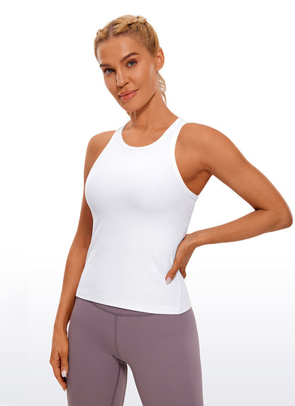 Butterluxe Waist Length  Racerback Tank