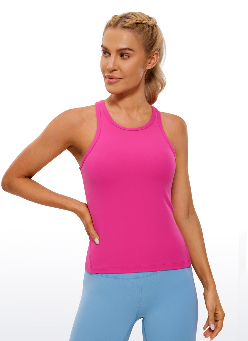 Butterluxe Waist Length  Racerback Tank