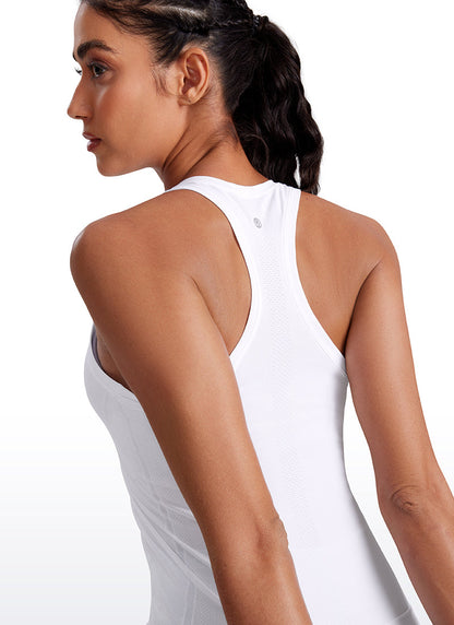 Seamless Crewneck Racerback Tank