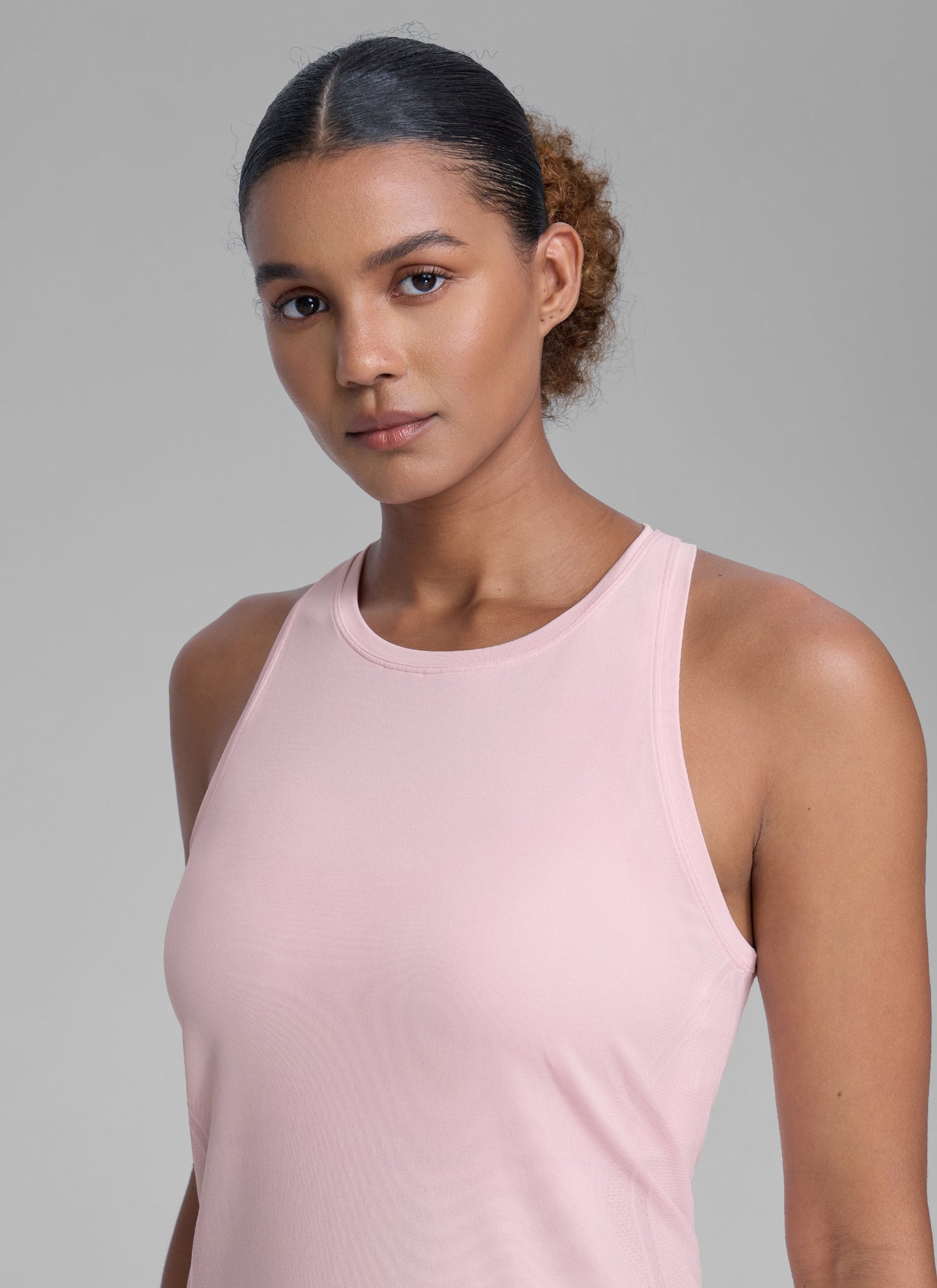 Seamless Crewneck Racerback Tank