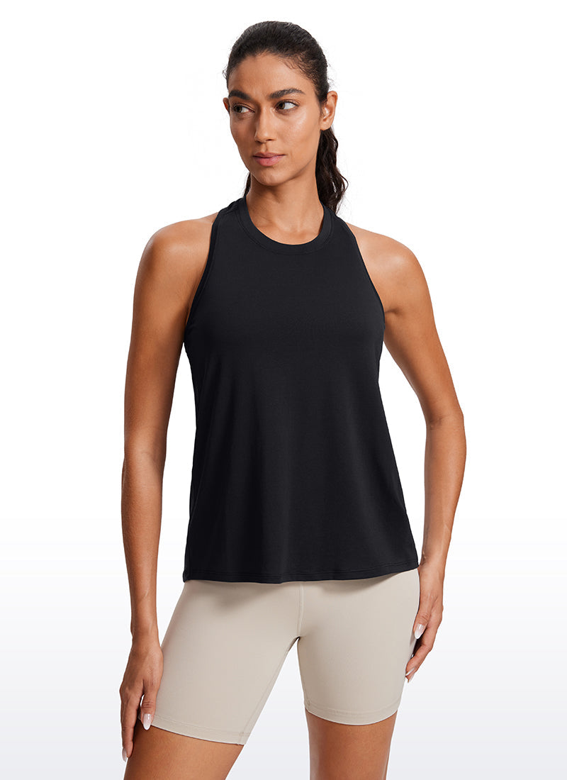 Racerback Casual Sleeveless Tank