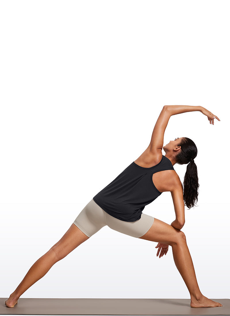 Racerback Casual Sleeveless Tank