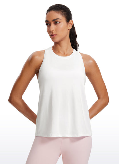 Racerback Casual Sleeveless Tank
