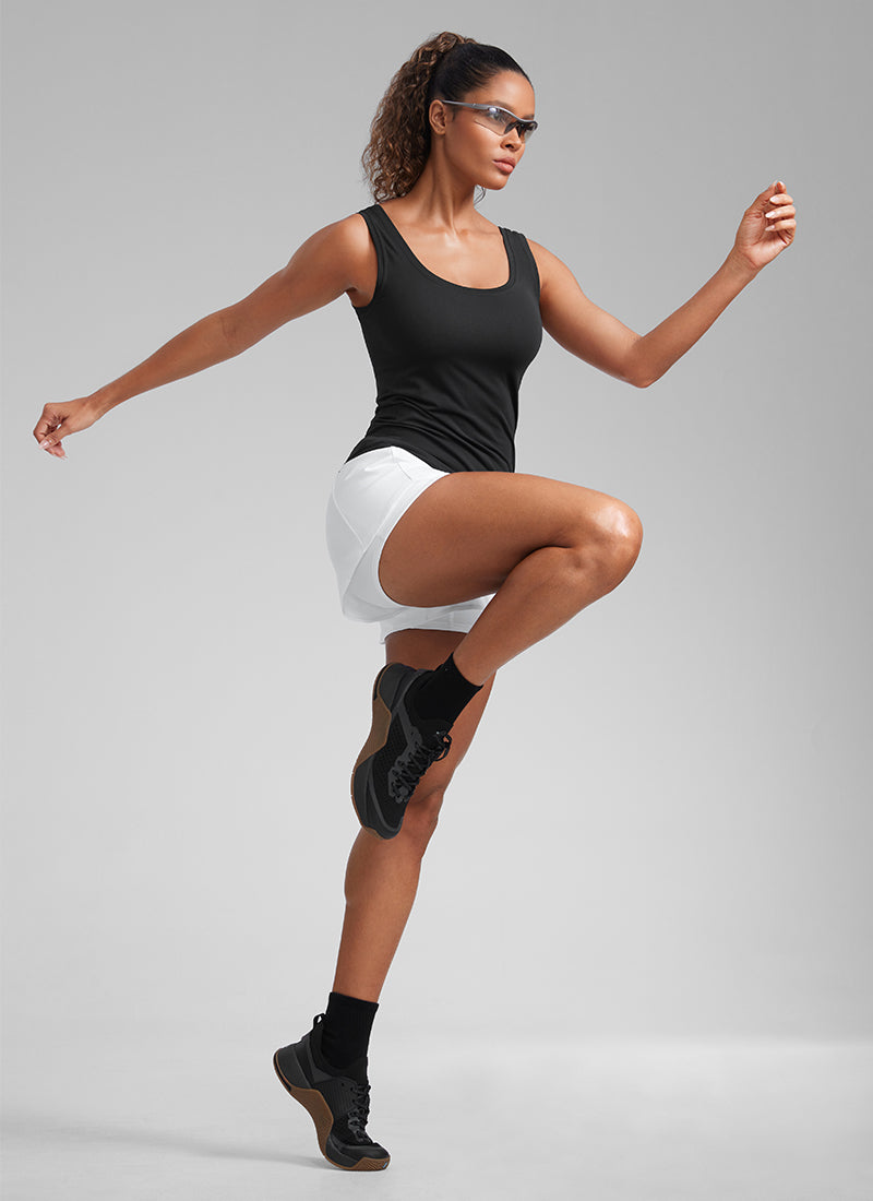 Seamless Low U Back Breathable Tank