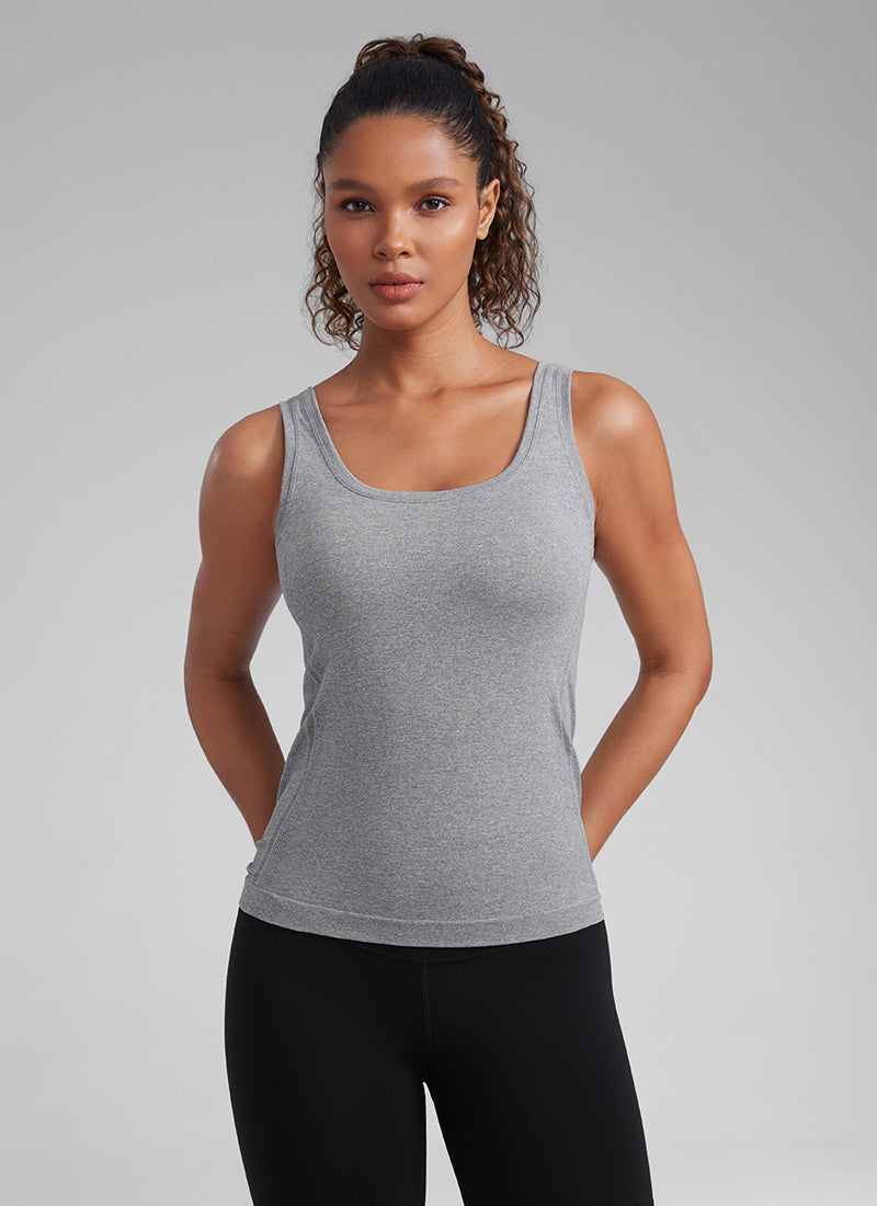 Seamless Low U Back Breathable Tank