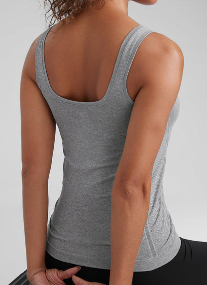 Seamless Low U Back Breathable Tank