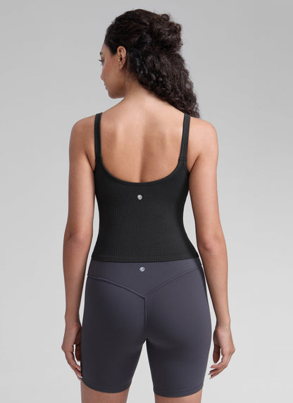 Seamless Open Back Yoga Sports Bra