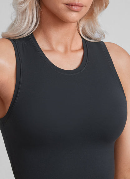 Butterluxe Soft Double Lined High Neck Tank