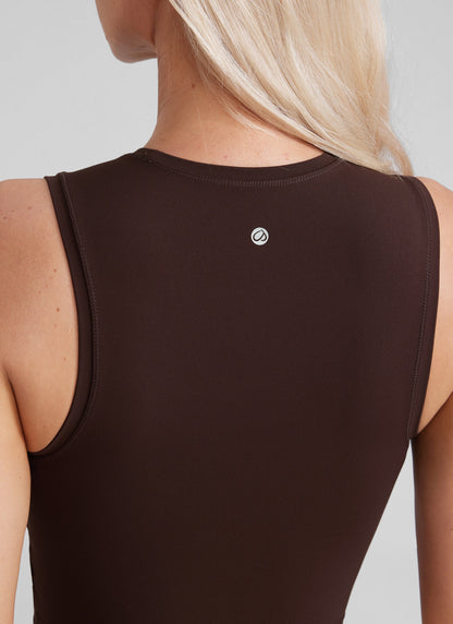 Butterluxe Soft Double Lined High Neck Tank