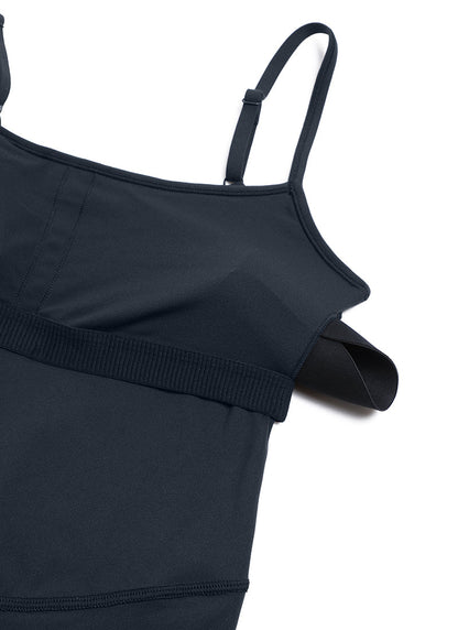 Butterluxe Thin Strap Short Bodysuit 4''