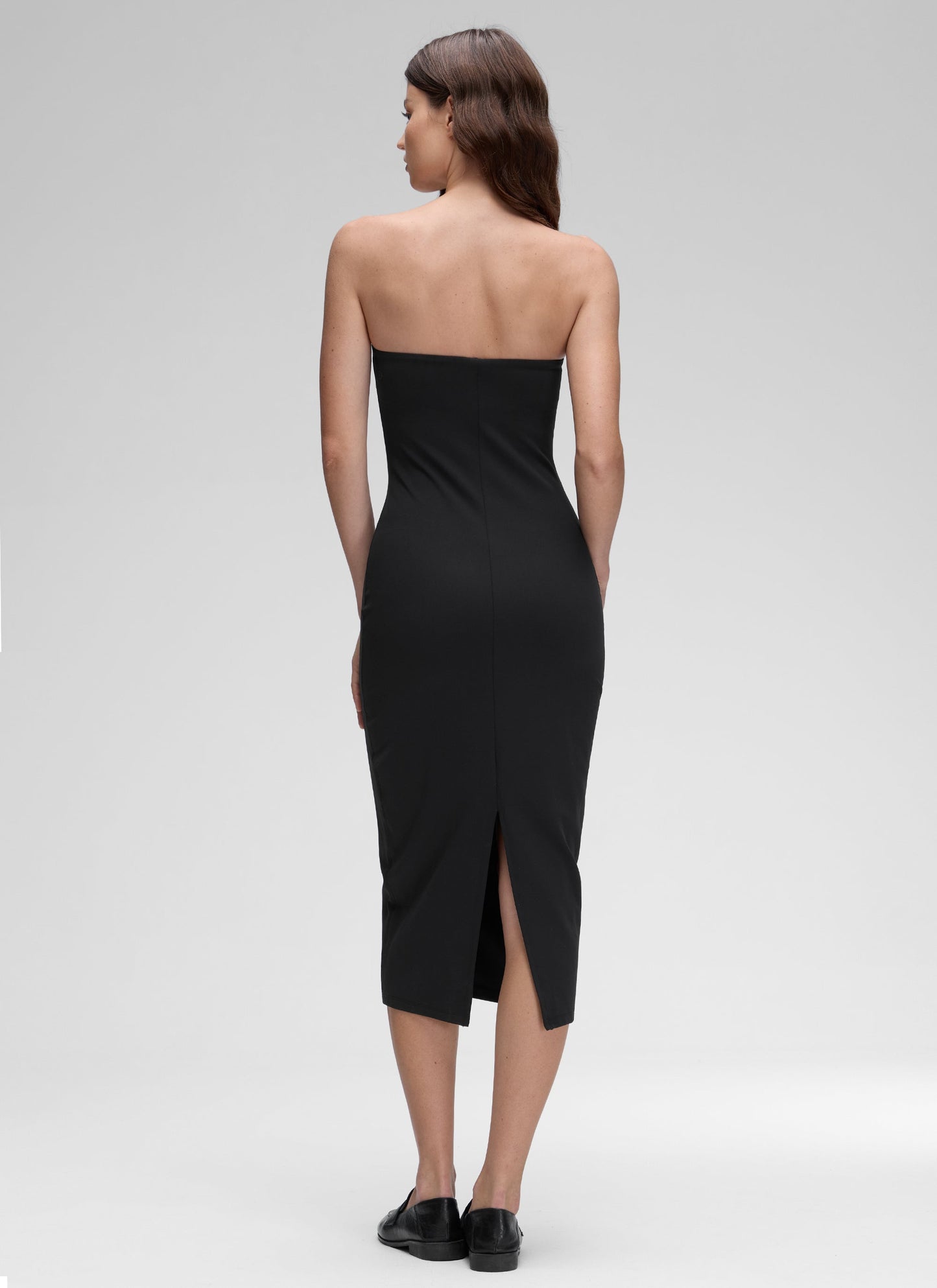 Butterluxe Strapless Bodycon Midi Dress