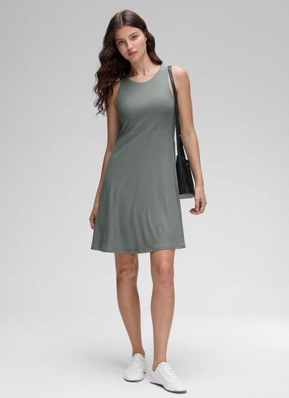 Cloudweight Double Lined Crewneck Dress
