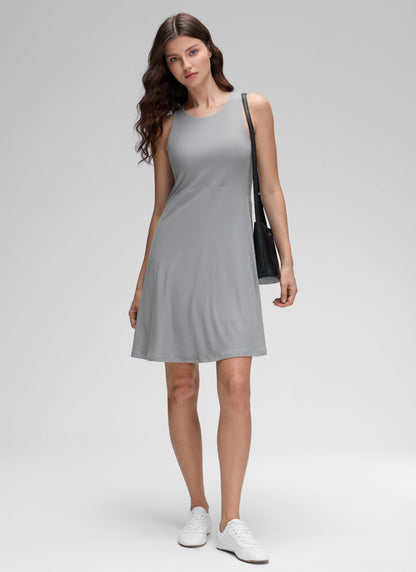 Cloudweight Double Lined Crewneck Dress