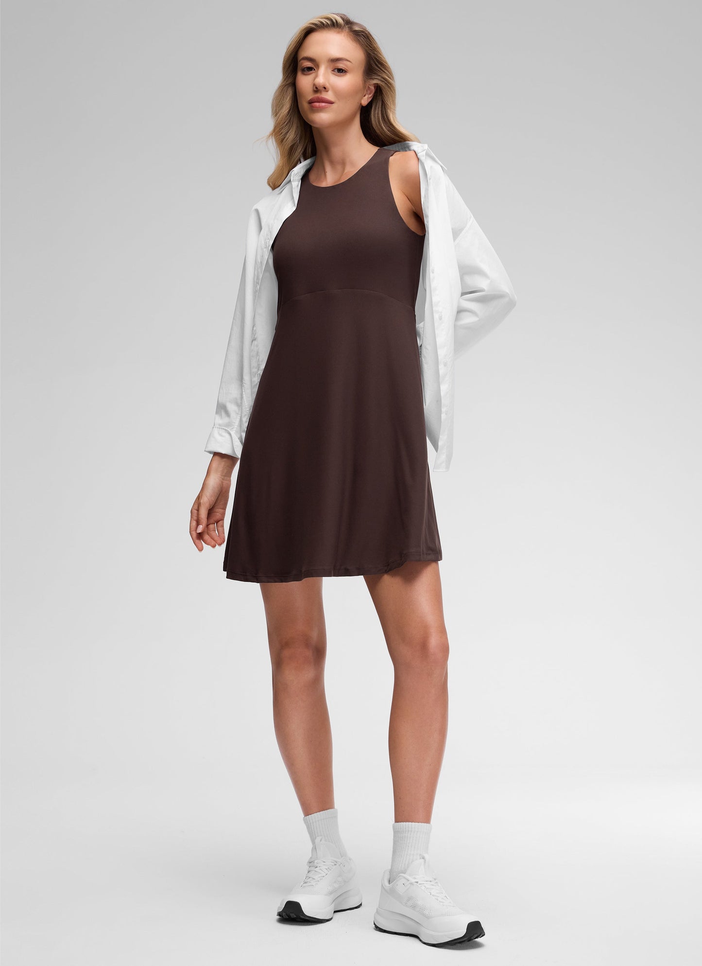 Cloudweight Double Lined Crewneck Dress