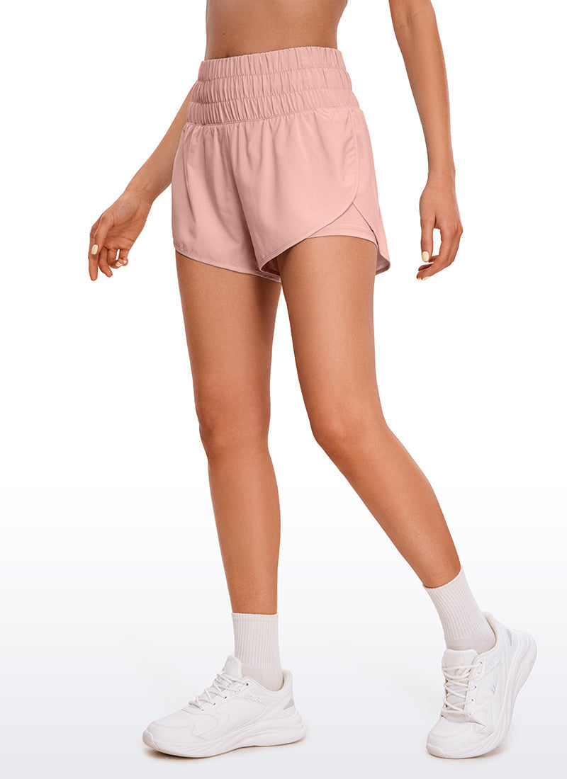 Feathery-Fit Soft  2 in 1 High Rise Short 3''