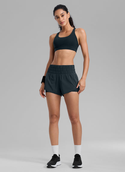 Feathery-Fit Soft  2 in 1 High Rise Short 3''