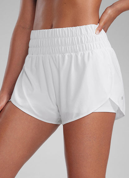 Feathery-Fit Soft  2 in 1 High Rise Short 3''
