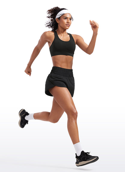 Feathery-Fit Soft Pocket High Rise Short 3''