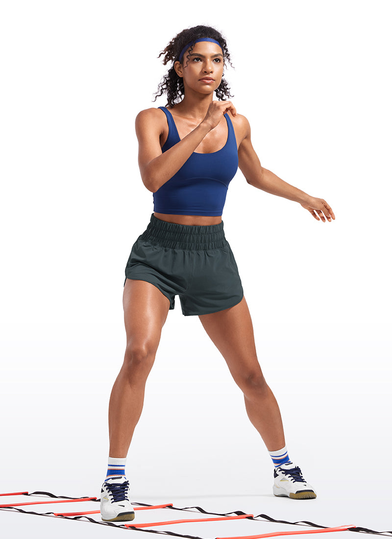 Feathery-Fit Soft Pocket High Rise Short 3''