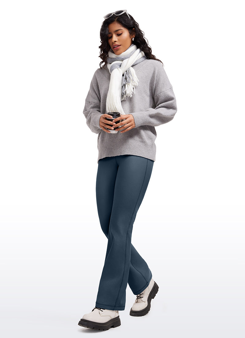 Fleece Lined Flare Legging 31"
