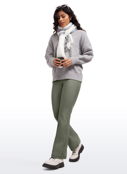 Fleece Lined Flare Legging 31"