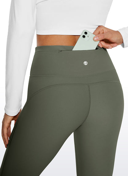 Fleece Lined Flare Legging 31"