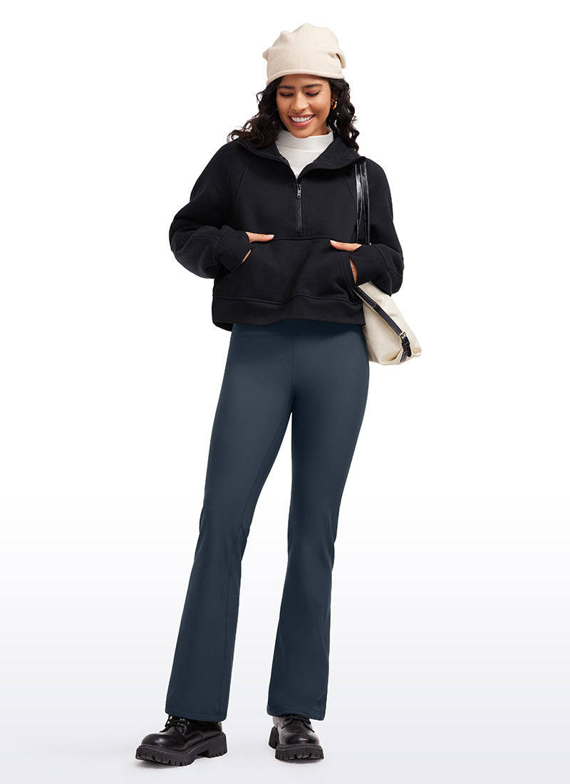 Fleece Lined Flare Legging 31"