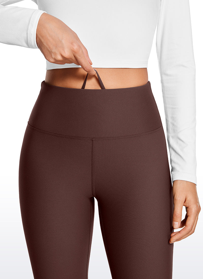 Fleece Lined Flare Legging 31"