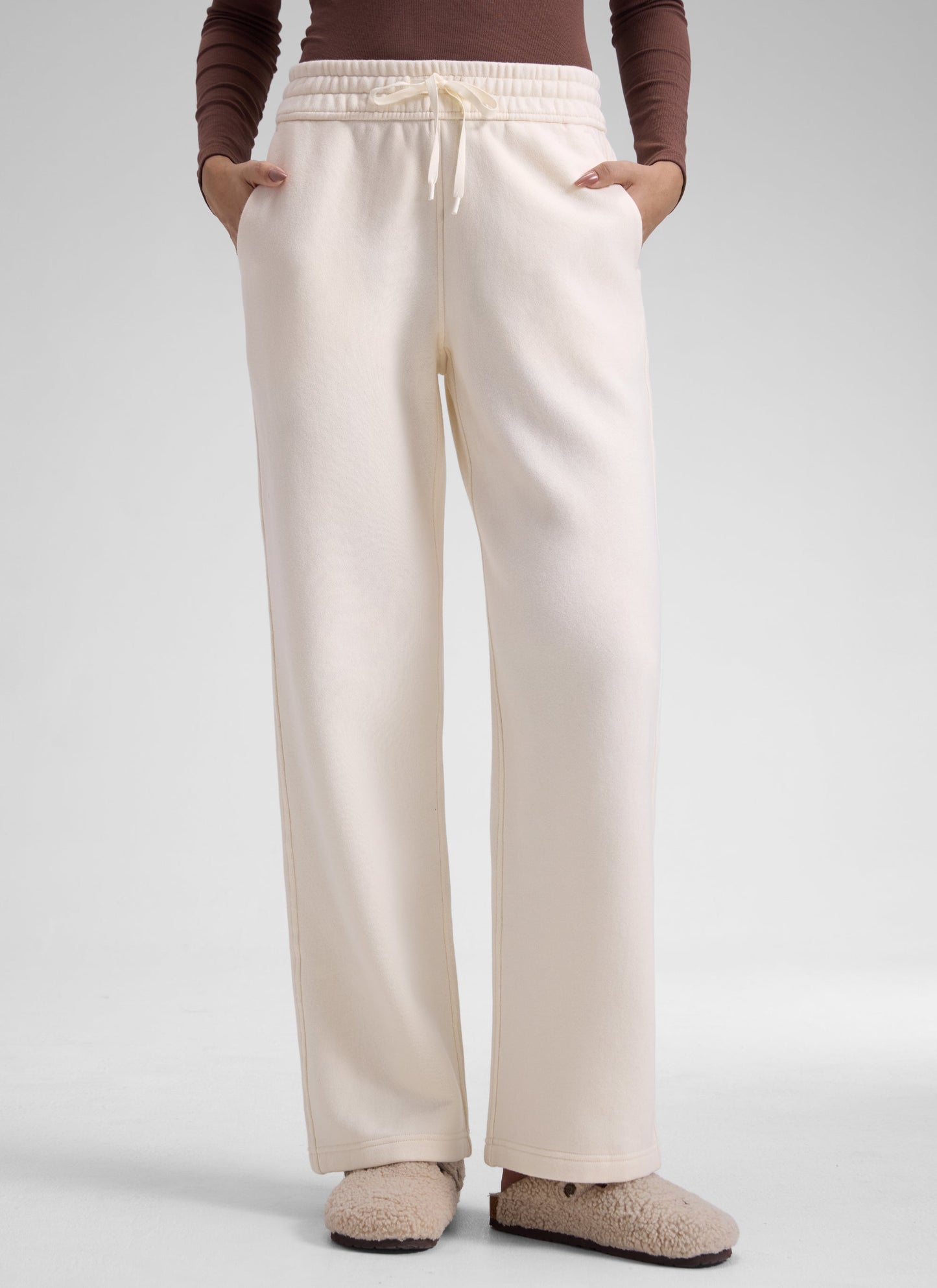 Fleece Lined Straight Leg Sweatpant 30''