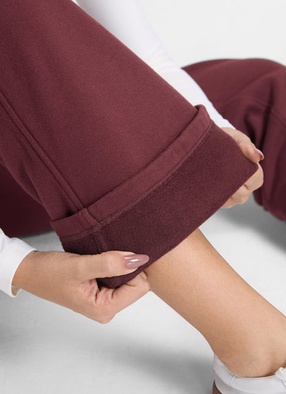 Fleece Lined Straight Leg Sweatpant 30''